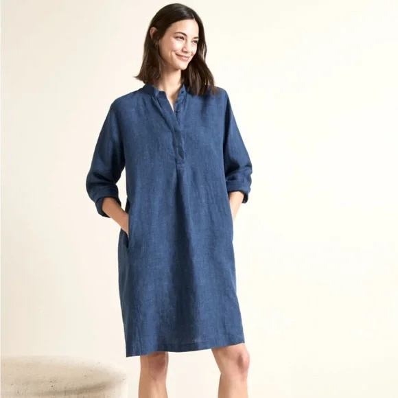 Eileen Fisher | Dresses | Eileen Fisher Chambray Jean Linen Dress Womens 3x | Poshmark Eileen Fisher | Dresses | Eileen Fisher Chambray Jean Linen Dress Womens 3x | Poshmark